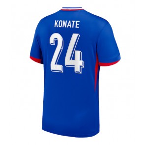 Francie Ibrahima Konate #24 Domácí Dres ME 2024 Krátký Rukáv